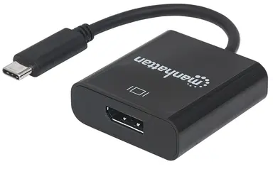 Easily Connect a USB Type-C Source with a Displayport (DP) Display. Converts USB