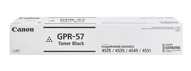 Canon GPR-57 Black Toner Cartridge for Use in Imagerunner Advance 4525I 4535I C4