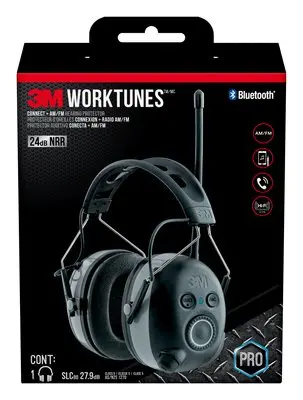 WORKTUNES CONNECT + AM/FM HEARING PROTECTOR W/ BLUETOOTH TECHNOLOGY