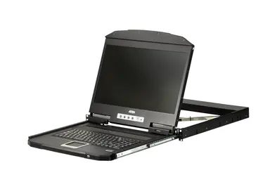 19 Ultra Short Depth Wide Screen LCD Console VGA/USB