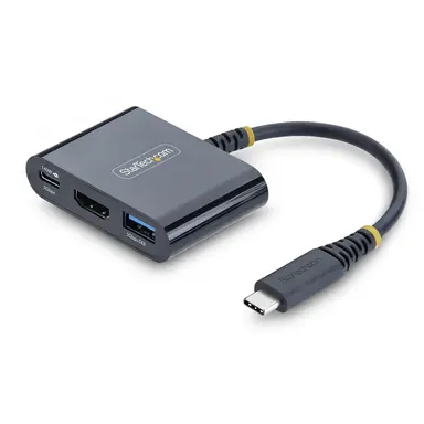 Convert a Single USB-C Port into HDMI 140W PD Pass-Through and USB-A 5GBPS Wit
