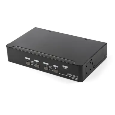 4 Port Displayport KVM Switch with Audio/Hotkey/Manual Switching - 3840 X 2160 6