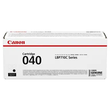 040 Black Toner Cartridge - for Use with LBP712CDN - Black: Yields UP to 6 300 P