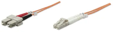 5M 14FT LC/SC Multi Mode Fiber Cable