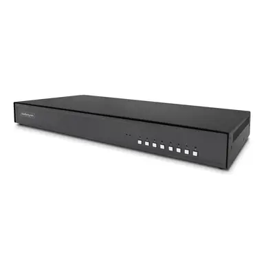 Secure 8-PORT DVI KVM Switch Niap 4.0 Desktop KVM Metal Housing Cac Port Mad
