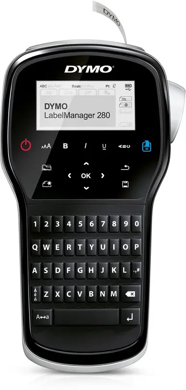 Rechargeable Handheld Label Maker with PC or Mac Connection - 1 Year Warranty