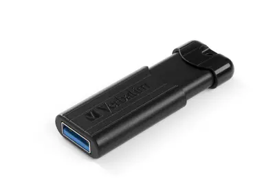 256GB Pinstripe USB 3.2 Gen 1 Flash Drive - Black