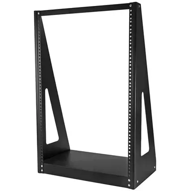 2-POST 16U Heavy-Duty Desktop Server Rack Small Open Frame 19IN Computer Rack
