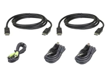6FT. Dual Display Displayport Secure