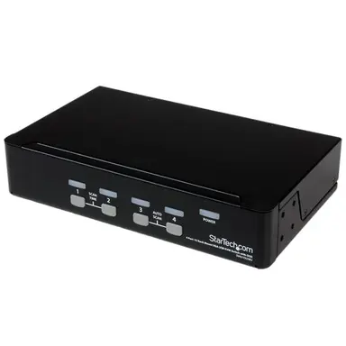 Control UP to 4 VGA and USB Computers from a Single Keyboard Mouse and Monitor