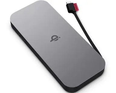 Power Bank - Lithium-Ion Polymer - USB-C - Max 27 W (9V/3A) QI - Max 15 W - 100