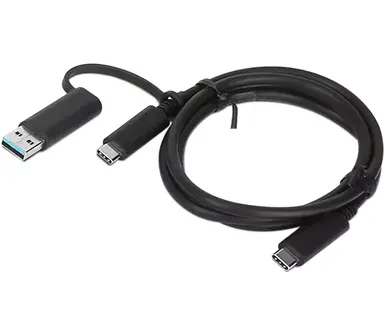 System Cable - USB-C Left Connector - Male Left Gender - USB-A Right Connector -