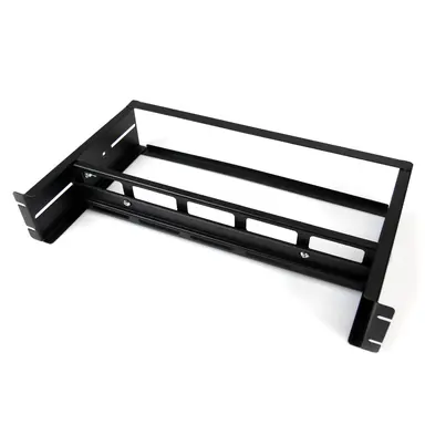 Adjdinkit - 2U Din Rail Kit for Standard 19 Rack - Adjustable Depth Rackmount DI