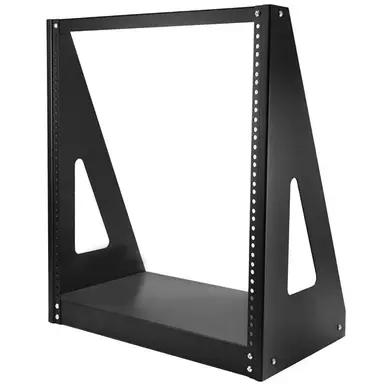2-POST 12U Heavy-Duty Desktop Server Rack Small Open Frame 19IN Computer Rack