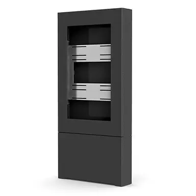 46IN Portrait Floor Kiosk Black