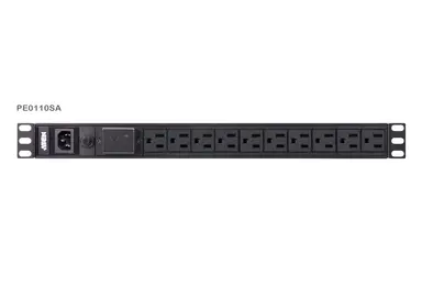 10 Outlets 15A Basic Pdu W/ Surge Protection
